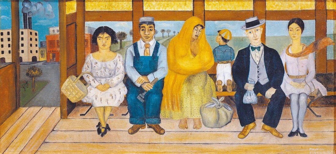 L’Autobus - Frida Kahlo image 1 reproduction de peinture à l’huile