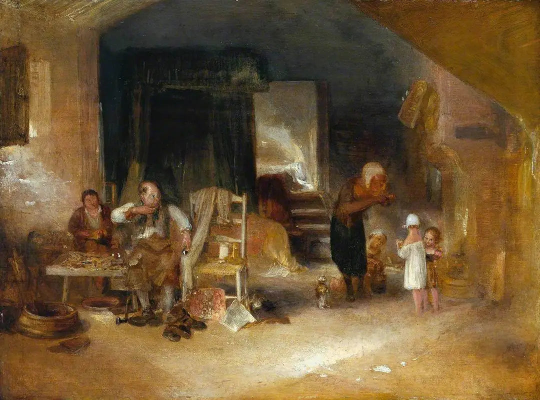 The Cobbler’s Home - J. M. W. Turner image 1 reproduction réalisée par Alpha Reproduction