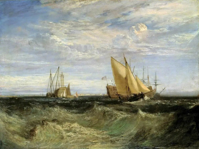The Confluence of the Thames and the Medway - J. M. W. Turner