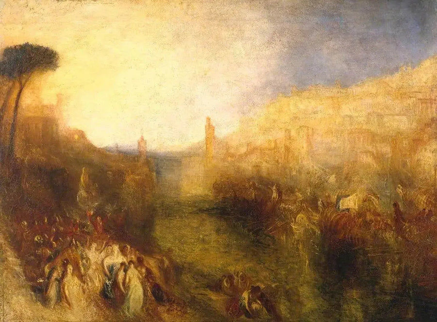 The Departure of the Fleet - J. M. W. Turner