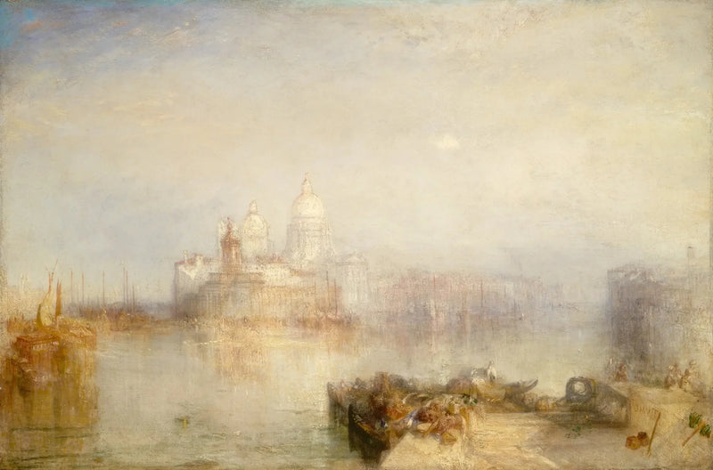 The Dogana and Santa Maria della Salute, Venice - J. M. W. Turner