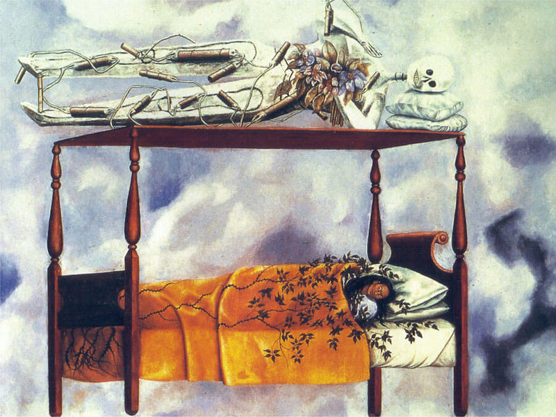 Le Rêve (Le Lit) - Frida Kahlo
