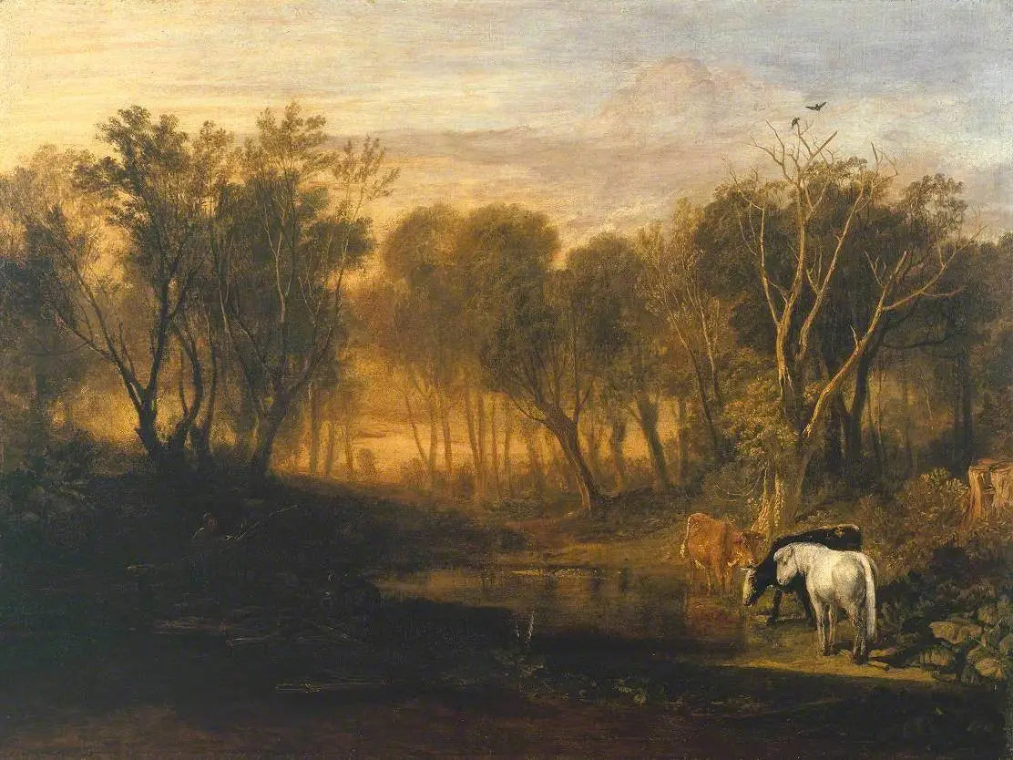 The Forest of Bere - J. M. W. Turner image 1 reproduction de peinture à l’huile