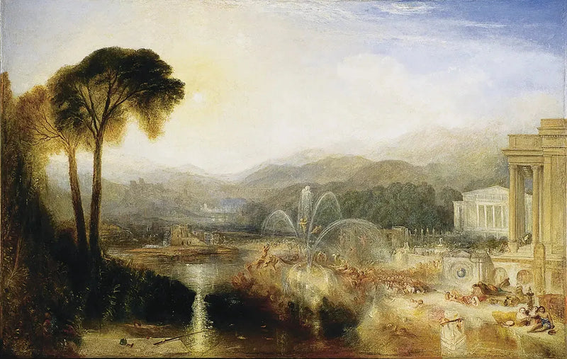 The Fountain of Indolence - J. M. W. Turner