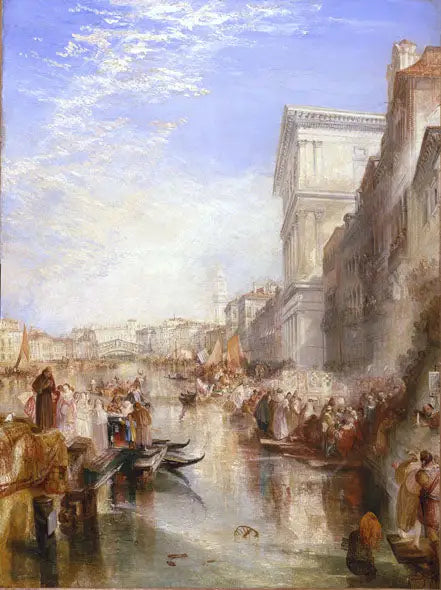 The Grand Canal: Scene - A Street in Venice - J. M. W. Turner