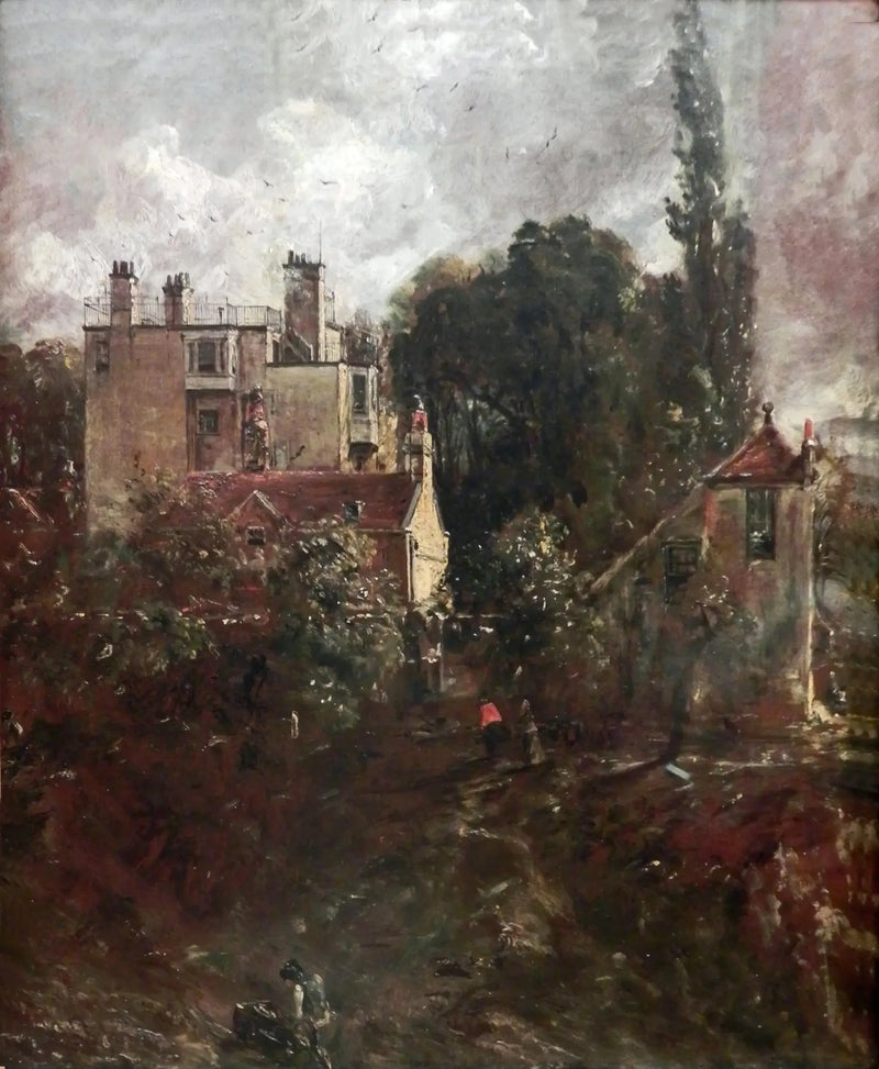 The Grove, ou la maison de l'amiral à Hampstead - John Constable