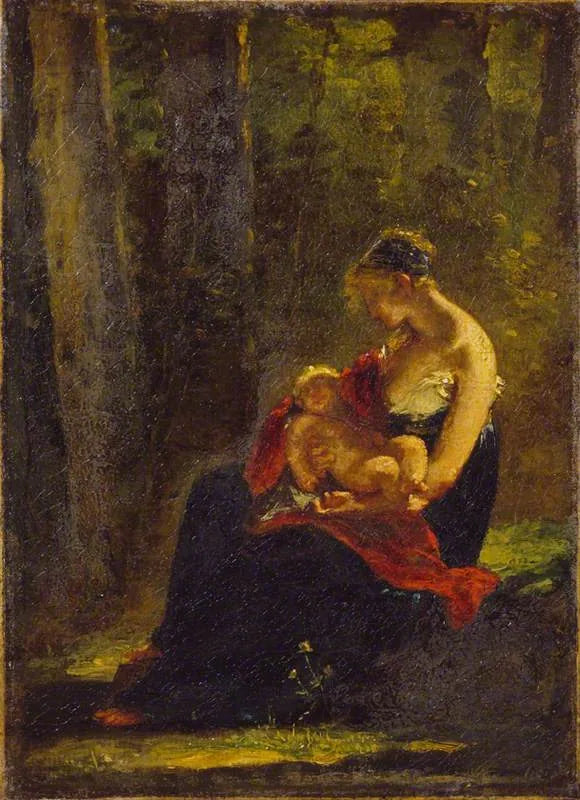 The Happy Mother - Pierre-Paul Prud'hon image 1 copie peinte à la main à l’huile