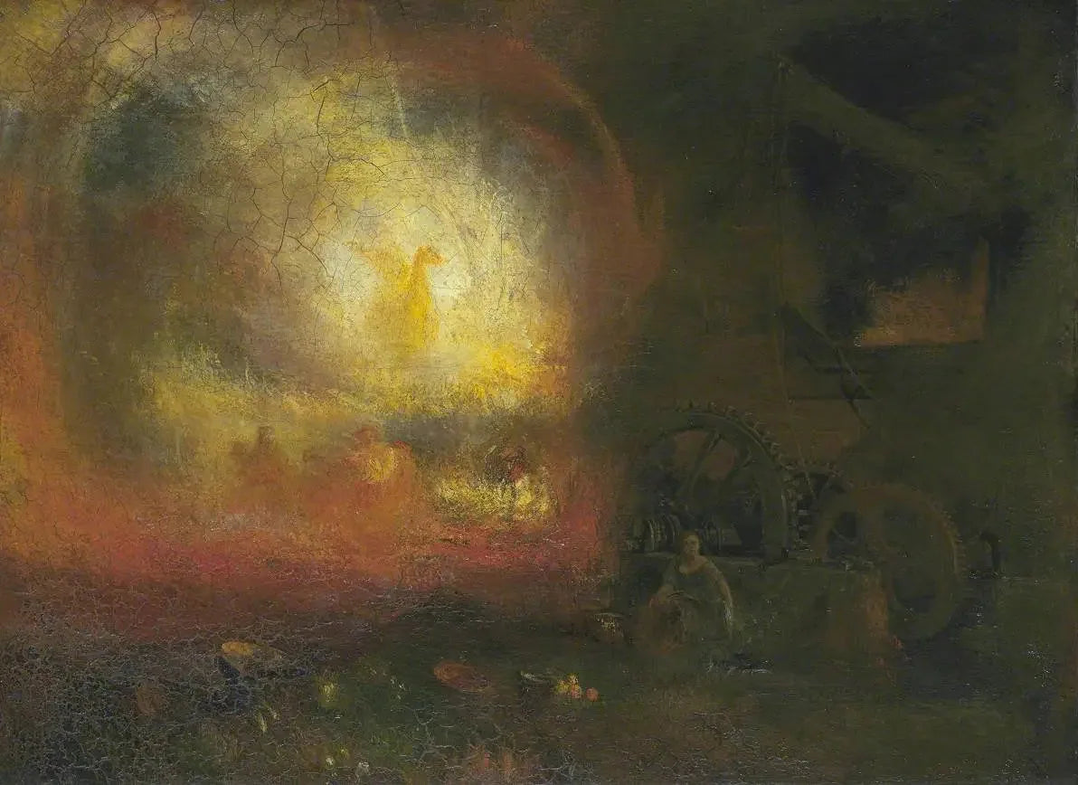 The Hero of a Hundred Fights - J. M. W. Turner image 1 copie peinte à la main à l’huile