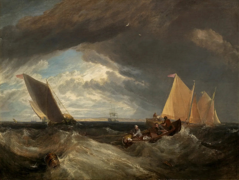 The Junction of the Thames and the Medway - J. M. W. Turner