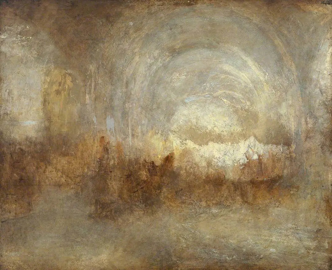 The Long Cellar at Petworth - J. M. W. Turner image 1 copie de tableau peinte à la main