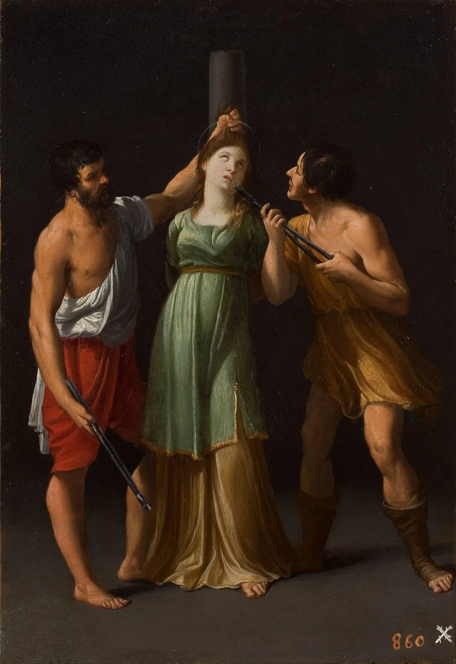 The Martyrdom of Saint Apollonia - Guido Reni