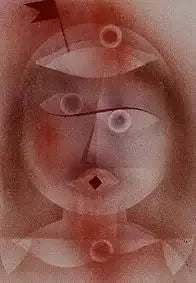 The Mask with the Flag - Paul Klee image 1 reproduction de peinture à l’huile
