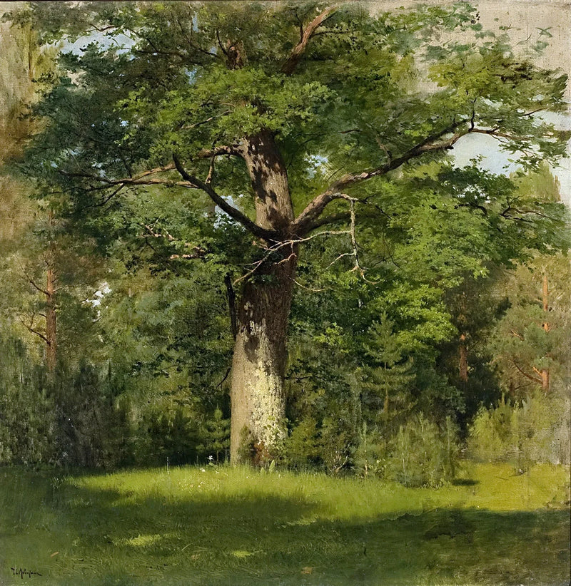 The Oak - Isaac Levitan