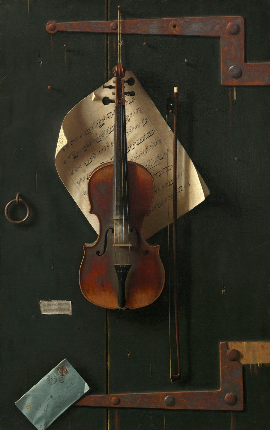 The Old Violin - William Harnett