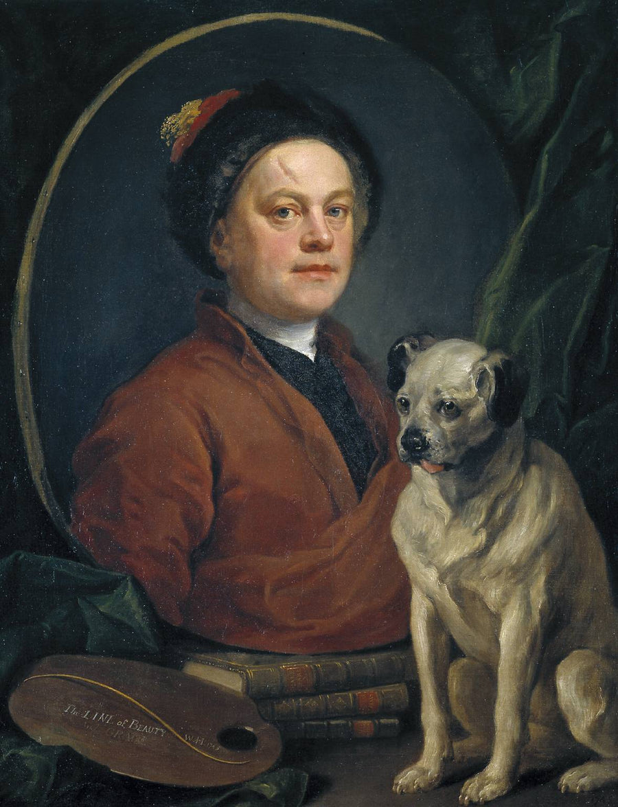 Le Peintre et son carlin - William Hogarth