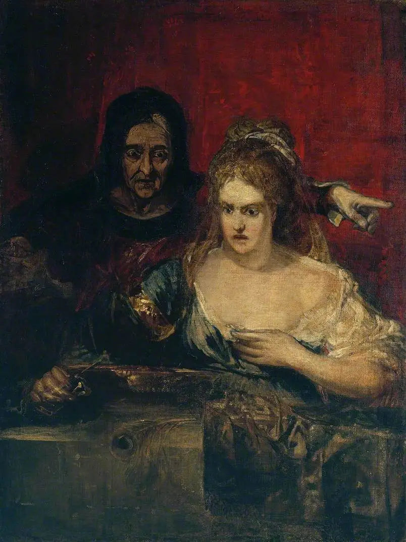 The Procuress; (?) Judith with the Head of Holofernes - J. M. W. Turner
