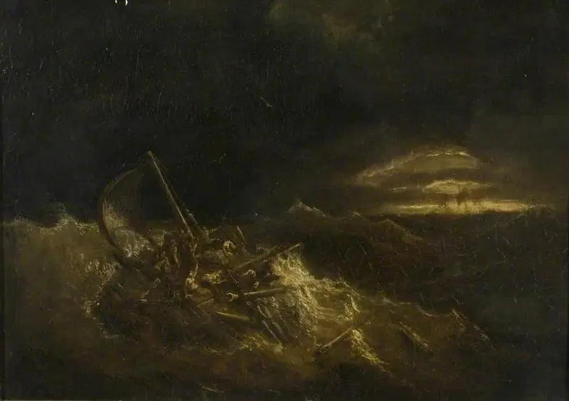 The Raft - J. M. W. Turner