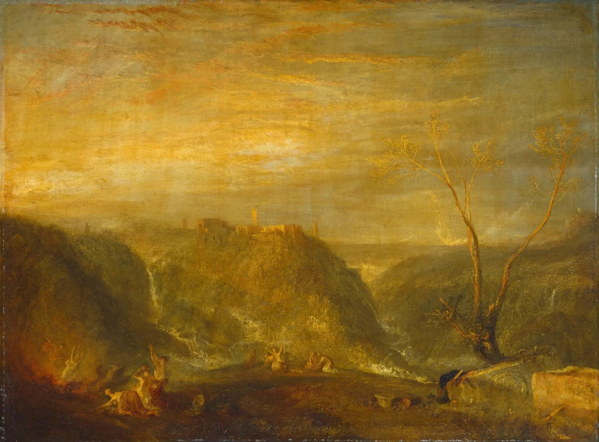 The Rape of Proserpine - J. M. W. Turner image 1 copie de tableau peinte à la main