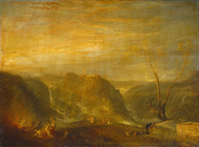 The Rape of Proserpine - J. M. W. Turner