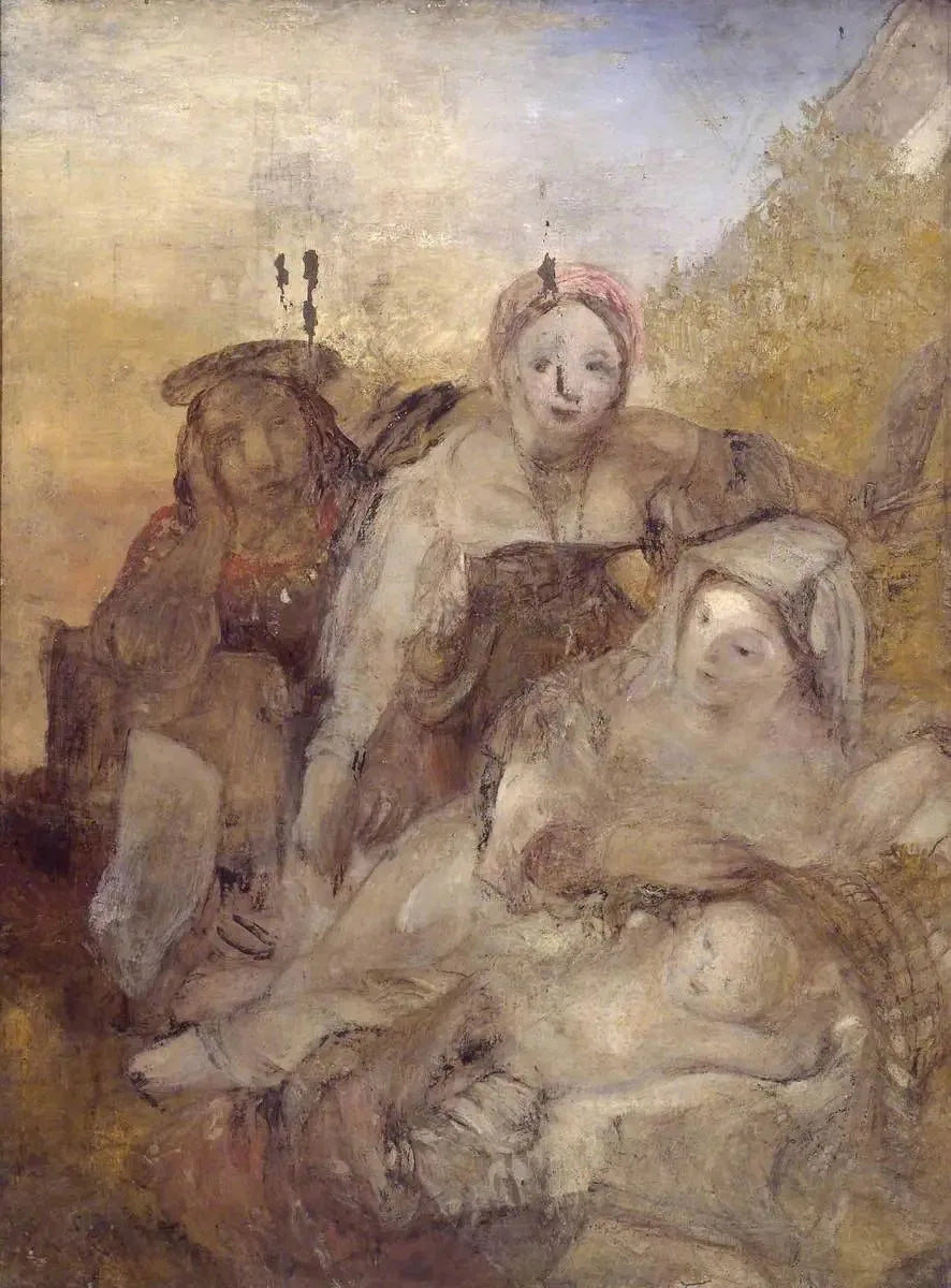 The Rest on the Flight into Egypt - J. M. W. Turner image 1 tableau peint à l’huile sur toile