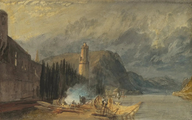The Roman Tower, Andernach - J. M. W. Turner