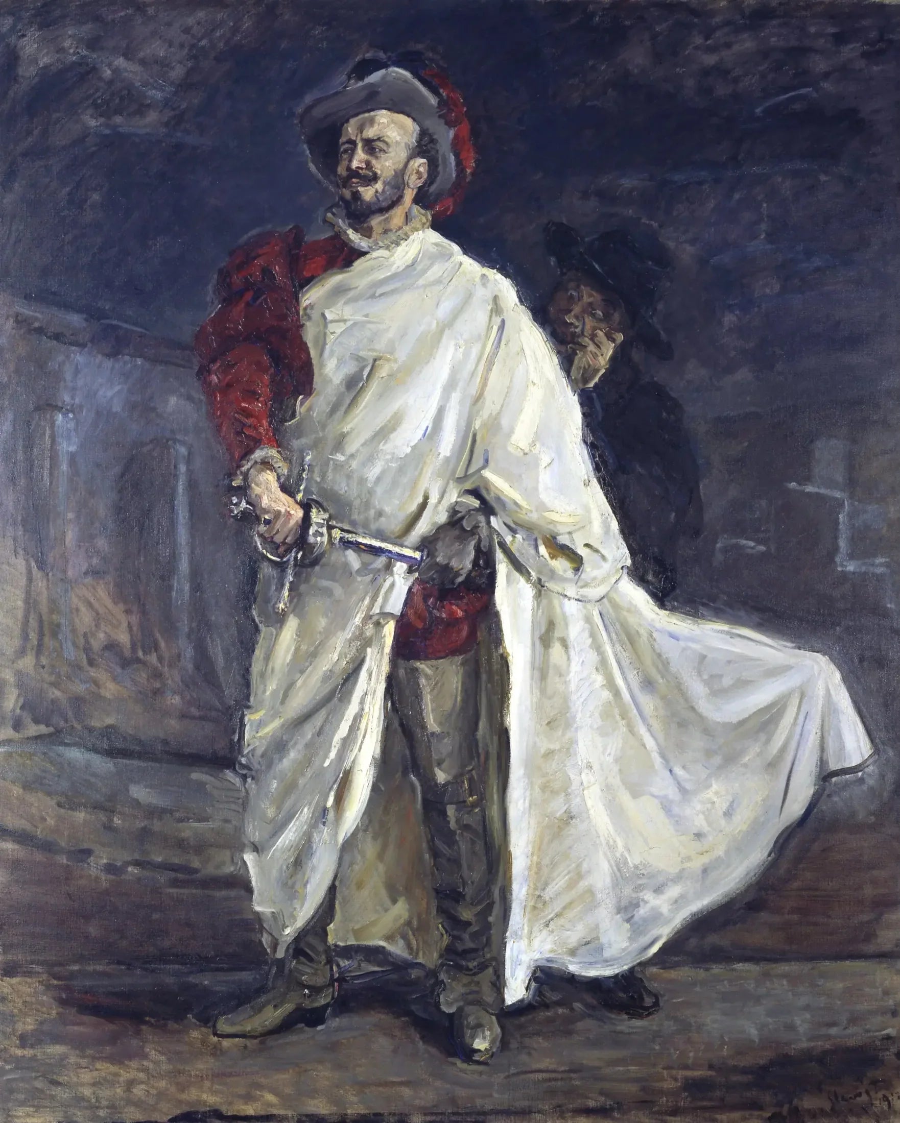 The Singer Francisco d'Andrade as Don Giovanni in Mozart's Opera - Max Slevogt image 1 copie peinte à la main à l’huile