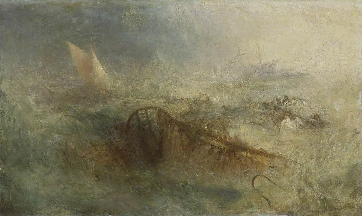 The Storm - J. M. W. Turner image 1 reproduction de peinture à l’huile