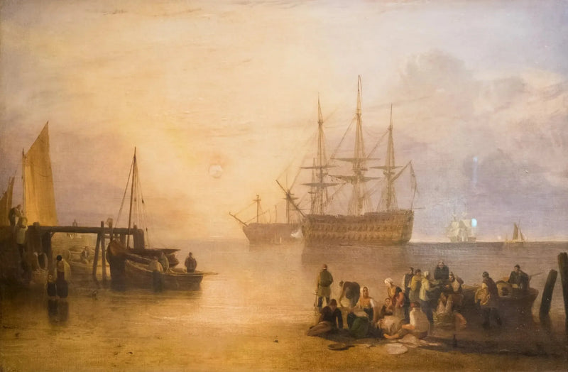 The Sun Rising through Vapour. - J. M. W. Turner