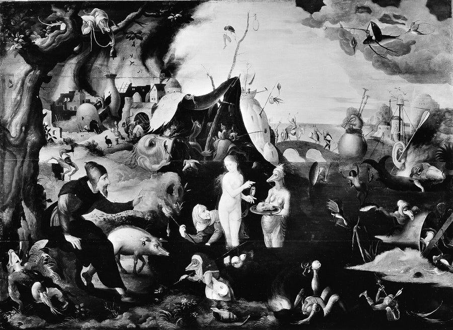 La Tentation de saint Antoine - Pieter Huys