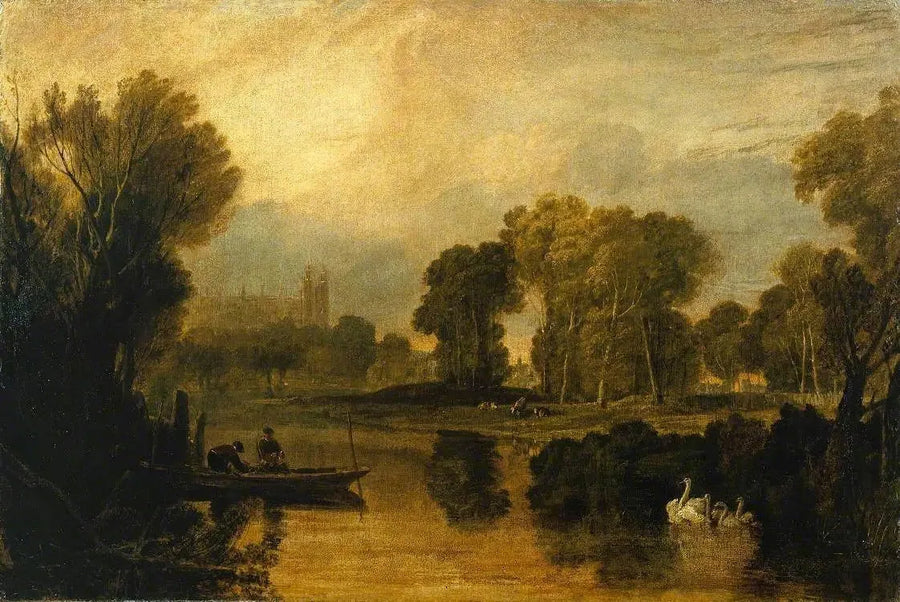 The Thames at Eton - J. M. W. Turner