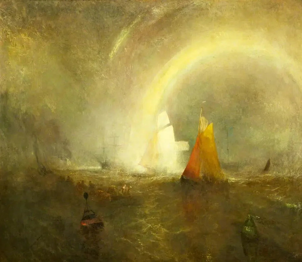 The Wreck Buoy - J. M. W. Turner image 1 tableau peint à l’huile sur toile