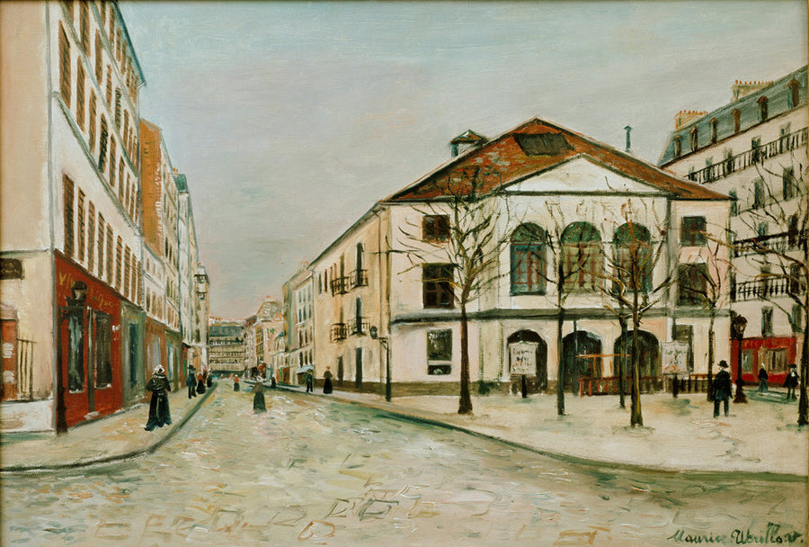 Théâtre de l’Atelier, Place Dancourt - Maurice Utrillo