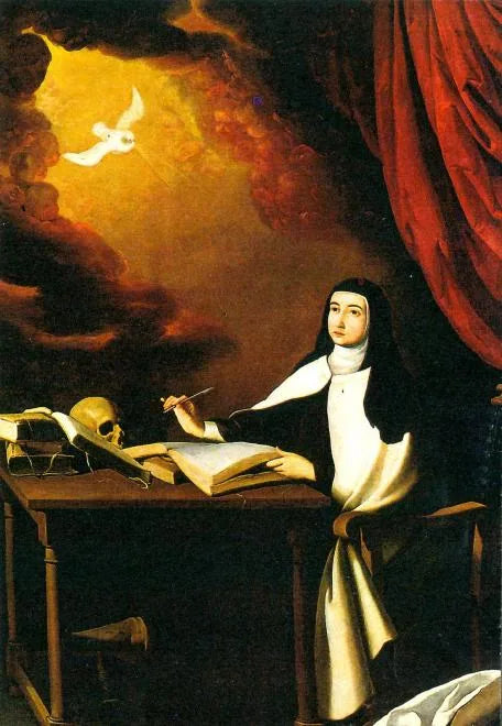 Thérèse d'Avila - Francisco de Zurbarán image 1 tableau peint à l’huile sur toile