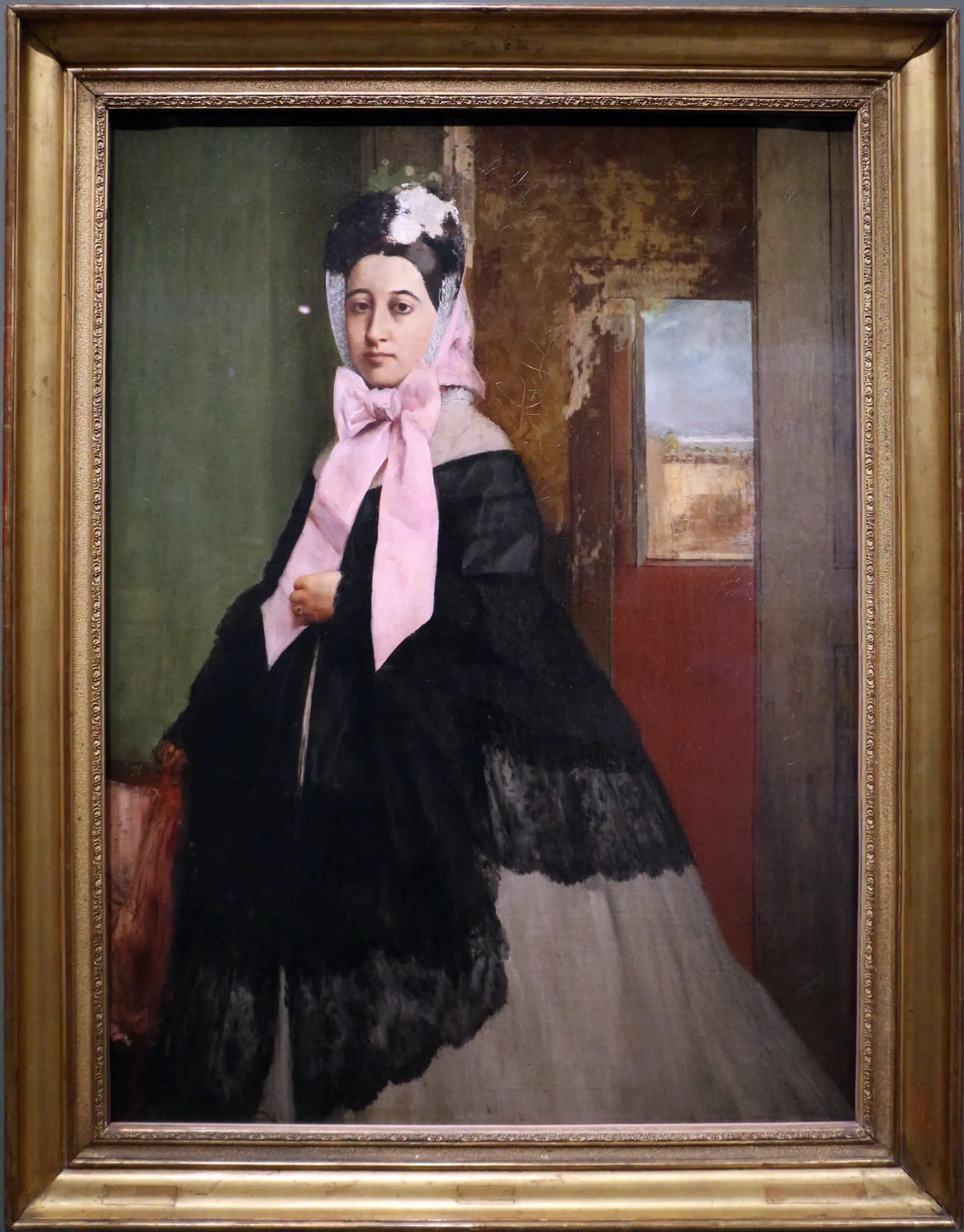 Thérèse de Gas - Edgar Degas image 1 reproduction de peinture à l’huile