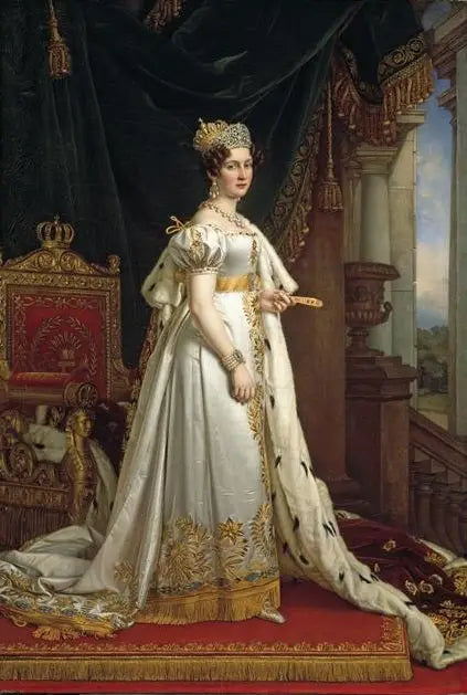Therese of Saxe-Hildburghausen - Joseph Karl Stieler