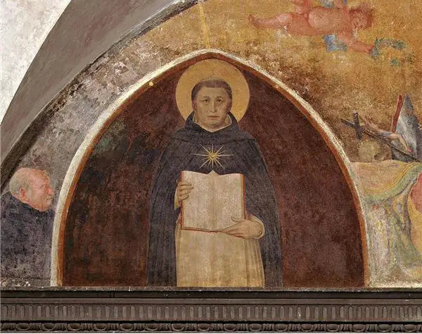Thomas d’Aquin - Fra Angelico image 1 reproduction d’œuvre d’art à l’huile