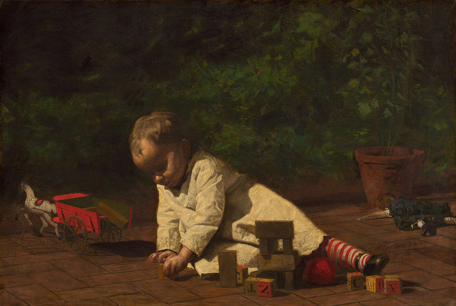 Baby at Play - Thomas Eakins
