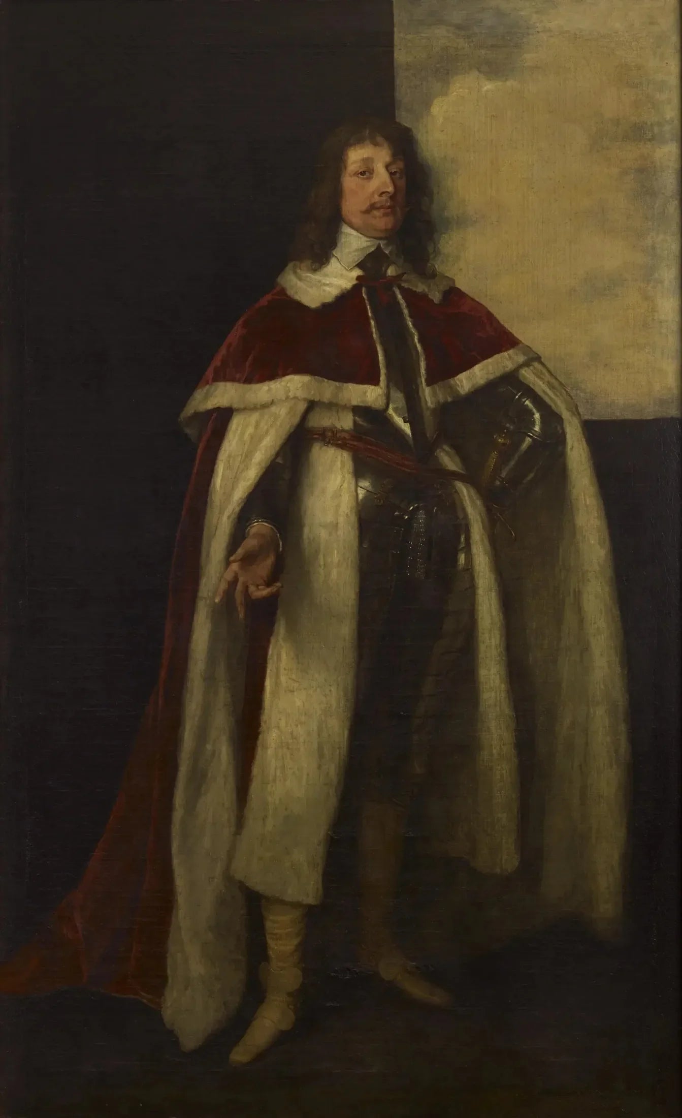 Thomas Hamilton, 2e comte de Haddington, 1600-1640 - Antoine van Dyck image 1 reproduction de peinture à l’huile