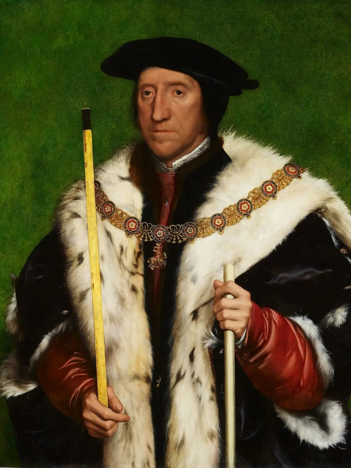 Thomas Howard, Third Duke of Norfolk (1473-1554) - Hans Holbein le Jeune image 1 reproduction de peinture à l’huile