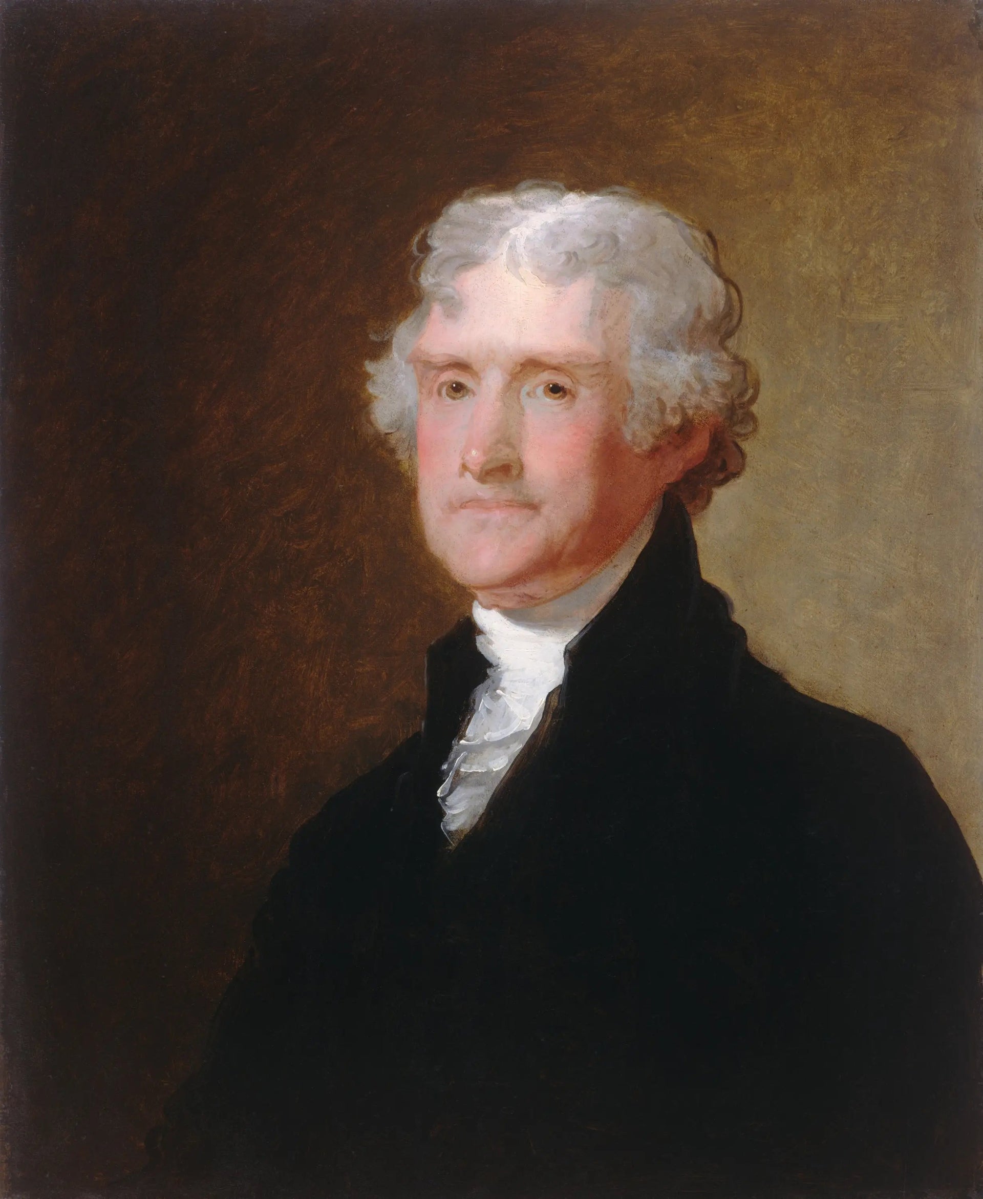 Thomas Jefferson - Gilbert Stuart image 1 tableau peint à l’huile sur toile