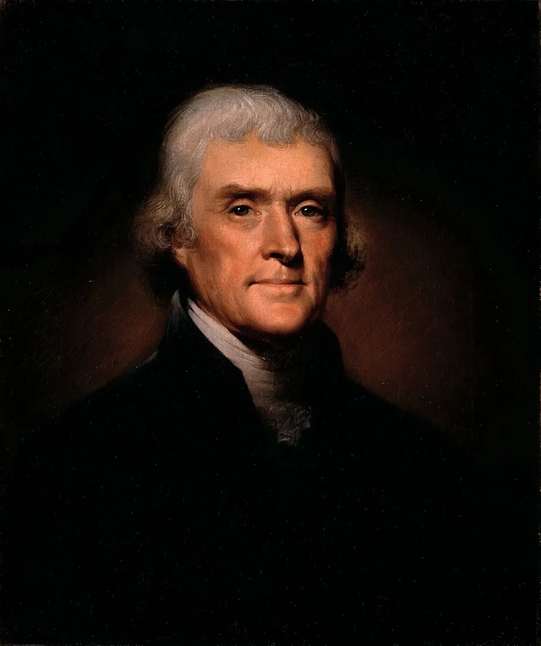 Thomas Jefferson - Rembrandt Peale image 1 tableau peint à l’huile sur toile