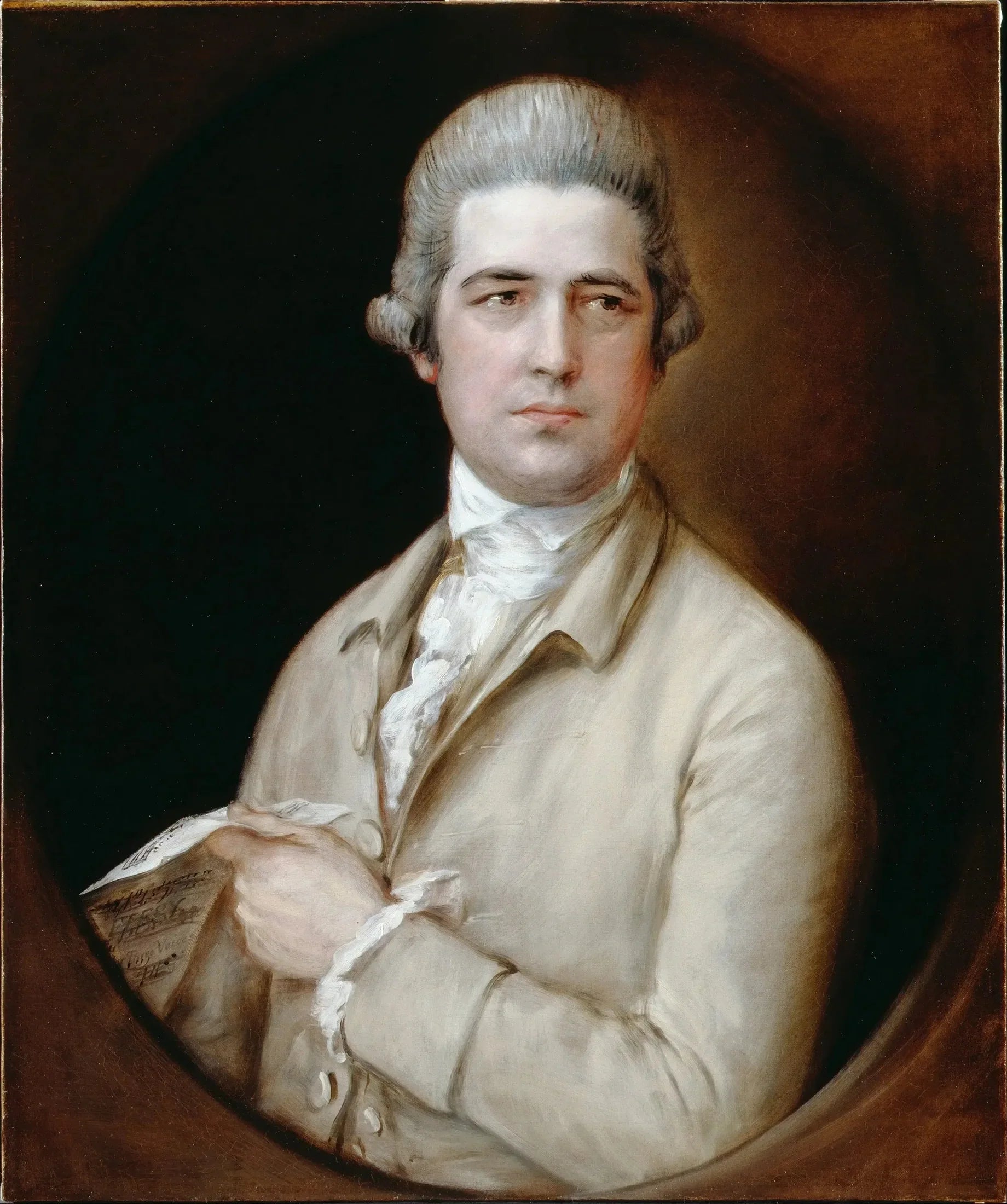 Thomas Linley l'aîné - Thomas Gainsborough image 1 reproduction artisanale de tableau