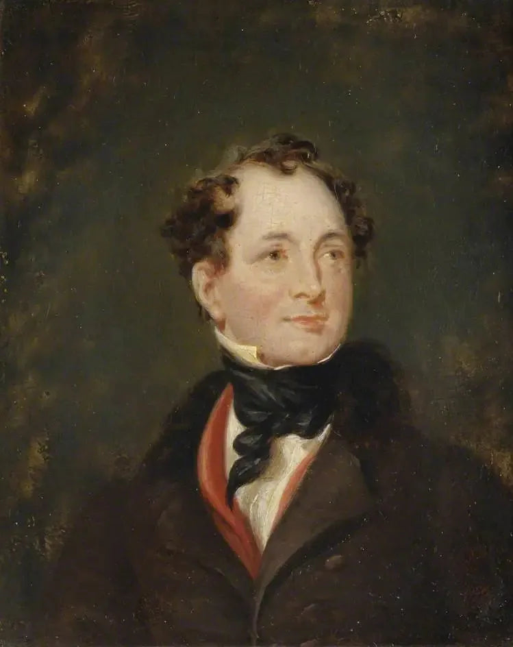 Thomas Moore (1779–1852), poète - Thomas Lawrence image 1 tableau peint à l’huile sur toile