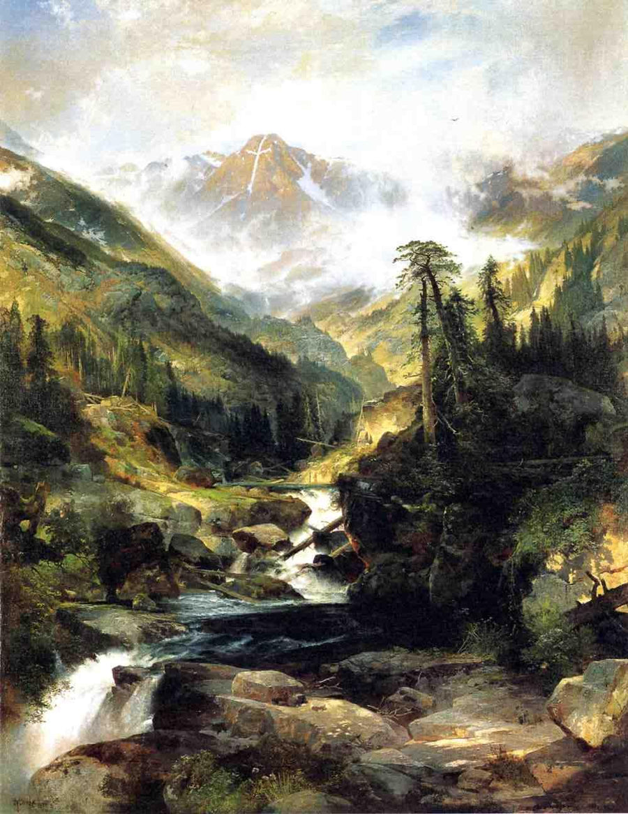 Le Mont de la Sainte-Croix - Thomas Moran