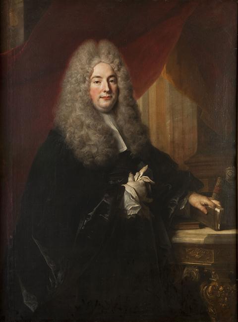Thomas Morant, conseiller d'État - Nicolas de Largillière image 1 reproduction de peinture à l’huile