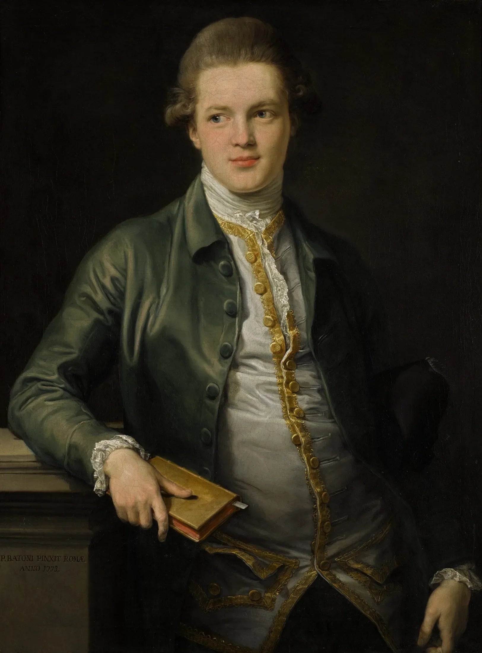 Thomas Orde, plus tard Orde-Powlett et 1er baron Bolton (1746–1807) - Pompeo Batoni image 1 tableau peint à l’huile sur toile