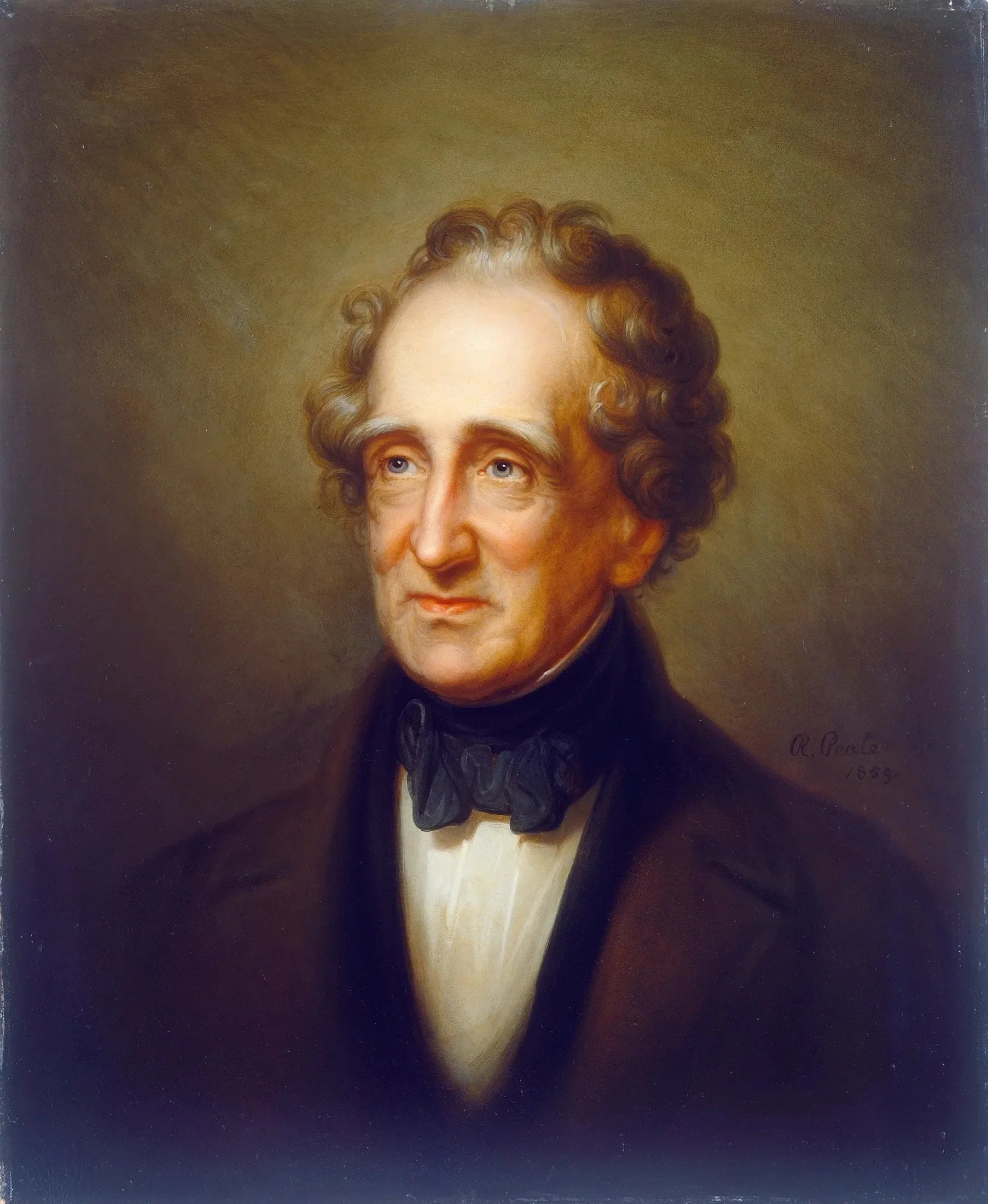 Thomas Sully - Rembrandt Peale image 1 reproduction de peinture à l’huile