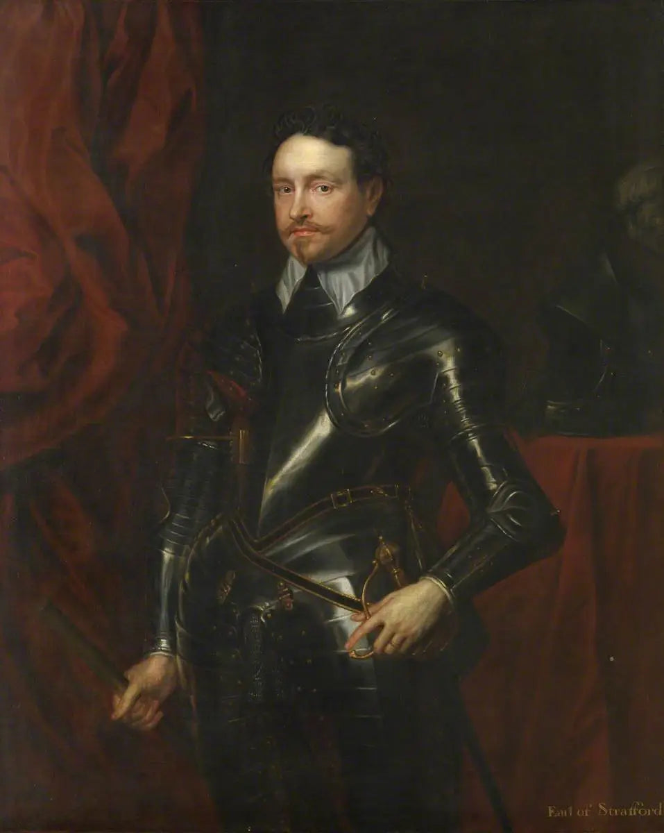 Thomas Wentworth (1593–1641), comte de Strafford - Antoine van Dyck image 1 reproduction artisanale de tableau