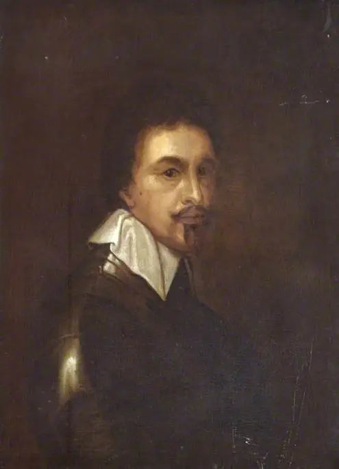 Thomas Wentworth (1593–1641), comte de Strafford, KG - Antoine van Dyck image 1 copie peinte à la main à l’huile