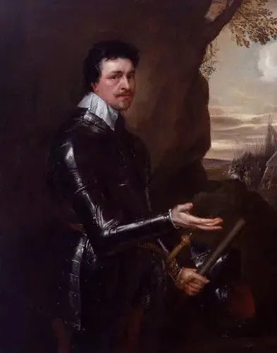 Thomas Wentworth, 1er comte de Strafford (1593 – 1641) - Antoine van Dyck image 1 copie de tableau peinte à la main